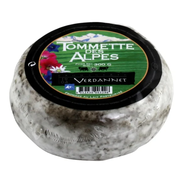 Fromage Tomette Au Lait Pasteurisés des Alpes FROMAGERIE VERDANNET