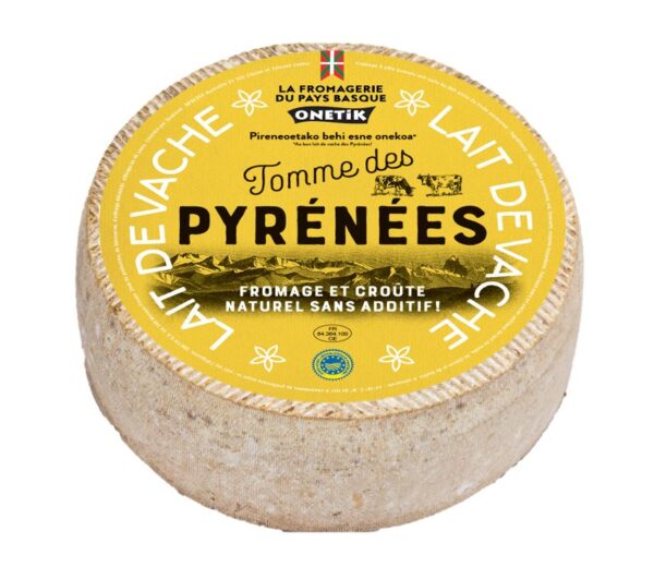 IGP Tomme des Pyrénées croûte naturelle