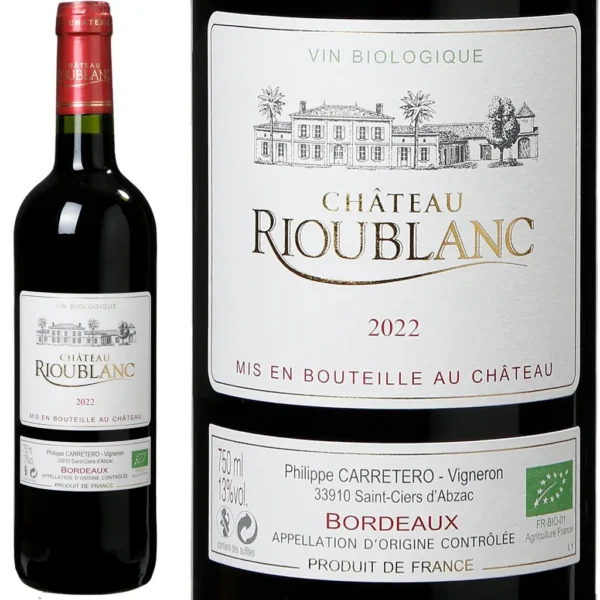 Bordeaux Rouge 2022 Bio