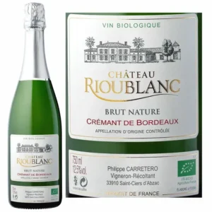 Crémant de Bordeaux 'Brut Nature' BIO
